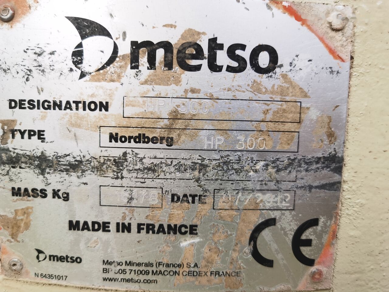 Metso HP300 - Kužeľový drvič: obrázok 2 Metso HP300 - Kužeľový drvič: obrázok 2