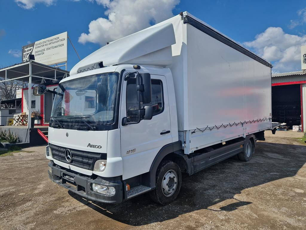 MERCEDES-BENZ ATEGO 816 - Plachtové nákladné vozidlo: obrázok 1 MERCEDES-BENZ ATEGO 816 - Plachtové nákladné vozidlo: obrázok 1