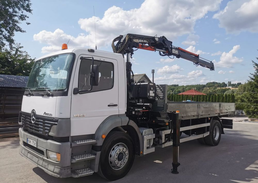 Mercedes-Benz Atego 1823 żuraw HDS Atlas 105.2 koła 315/80R22,5 - Valníkový/ Plošinový nákladný automobil, Auto s hydraulickou rukou: obrázok 2 Mercedes-Benz Atego 1823 żuraw HDS Atlas 105.2 koła 315/80R22,5 - Valníkový/ Plošinový nákladný automobil, Auto s hydraulickou rukou: obrázok 2