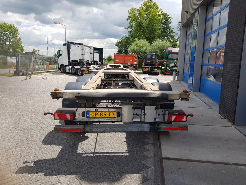 Fliegl SDS 380 MULTI BPW Disc Lift axle - Náves preprava kontajnerov/ Výmenná nadstavba: obrázok 4 Fliegl SDS 380 MULTI BPW Disc Lift axle - Náves preprava kontajnerov/ Výmenná nadstavba: obrázok 4