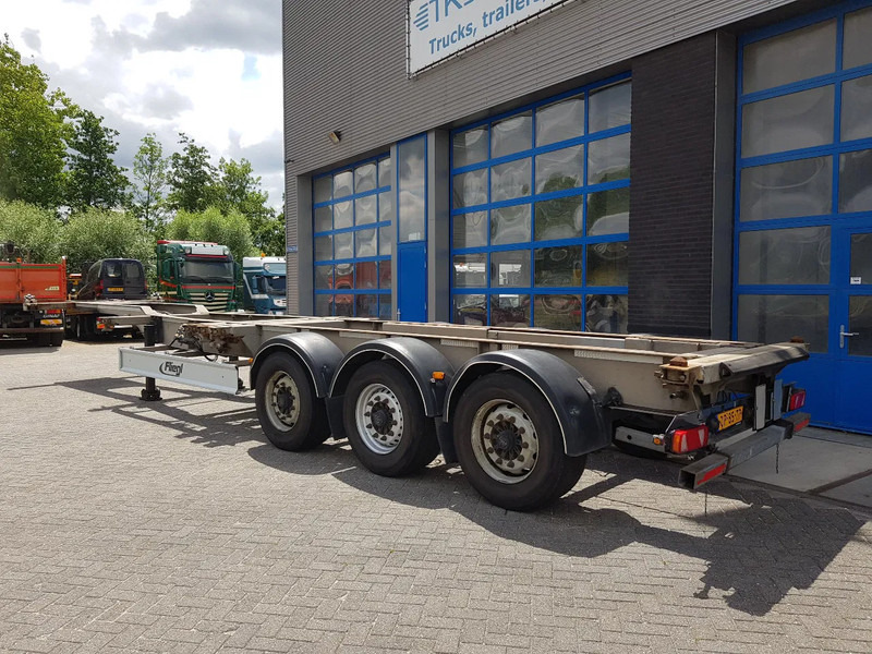 Fliegl SDS 380 MULTI BPW Disc Lift axle - Náves preprava kontajnerov/ Výmenná nadstavba: obrázok 3 Fliegl SDS 380 MULTI BPW Disc Lift axle - Náves preprava kontajnerov/ Výmenná nadstavba: obrázok 3