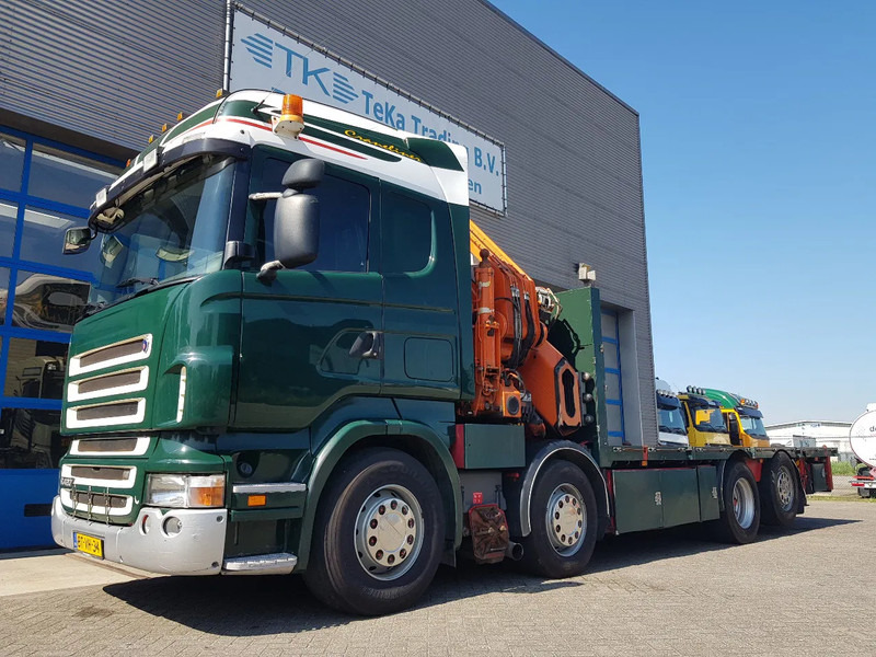 Scania R420 8x2 HIAB 800E-7 Hipro 80 ton/meter Winch Retarder - Auto s hydraulickou rukou: obrázok 2 Scania R420 8x2 HIAB 800E-7 Hipro 80 ton/meter Winch Retarder - Auto s hydraulickou rukou: obrázok 2