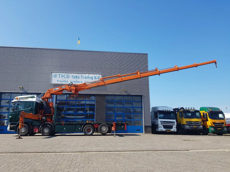 Scania R420 8x2 HIAB 800E-7 Hipro 80 ton/meter Winch Retarder - Auto s hydraulickou rukou: obrázok 3 Scania R420 8x2 HIAB 800E-7 Hipro 80 ton/meter Winch Retarder - Auto s hydraulickou rukou: obrázok 3