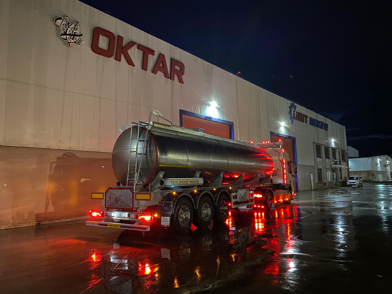 OKTAR TANK TRAILER STAİNLESS STEEL 2026 - Cisternový náves: obrázok 1 OKTAR TANK TRAILER STAİNLESS STEEL 2026 - Cisternový náves: obrázok 1