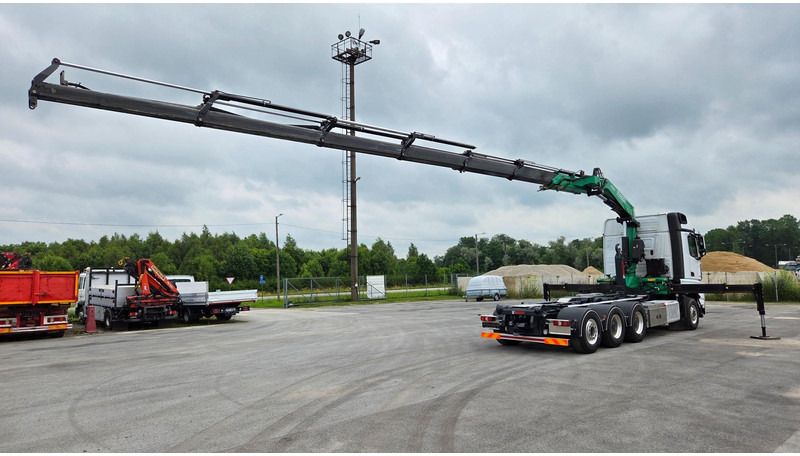 Mercedes-Benz Arocs 3253 8X4*4 Fassi F295 - Hákový nosič kontajnerov, Auto s hydraulickou rukou: obrázok 2 Mercedes-Benz Arocs 3253 8X4*4 Fassi F295 - Hákový nosič kontajnerov, Auto s hydraulickou rukou: obrázok 2