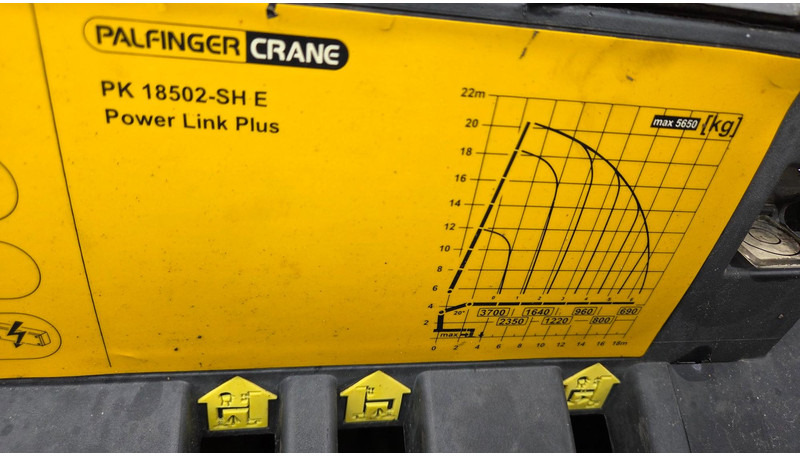 Palfinger PK18502 - Hydraulická ruka pre Nákladné auto: obrázok 5 Palfinger PK18502 - Hydraulická ruka pre Nákladné auto: obrázok 5