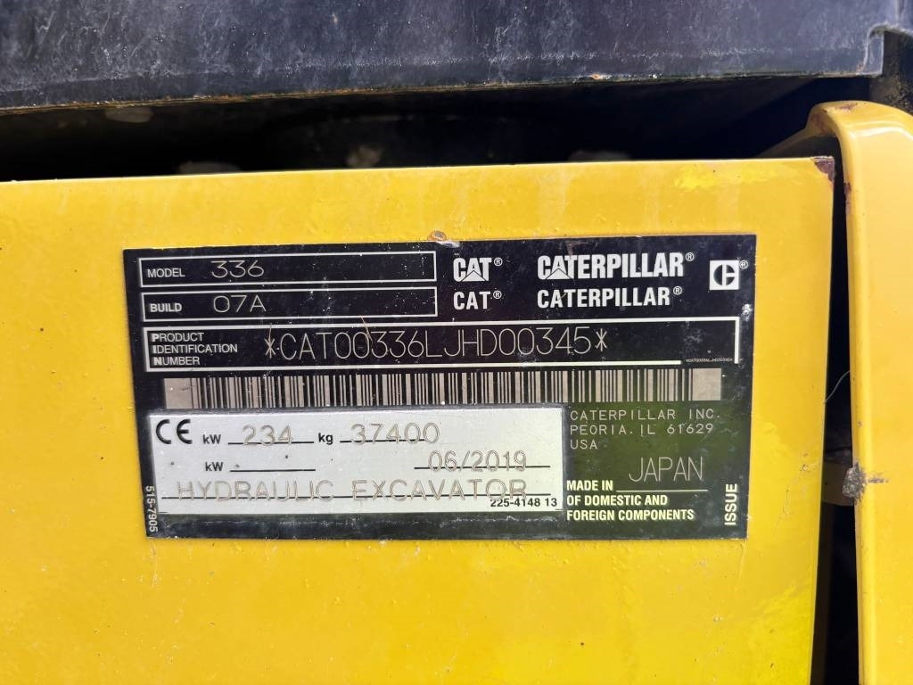 CAT 336 (Under Preparation / New UC) - Pásové rýpadlo: obrázok 2 CAT 336 (Under Preparation / New UC) - Pásové rýpadlo: obrázok 2