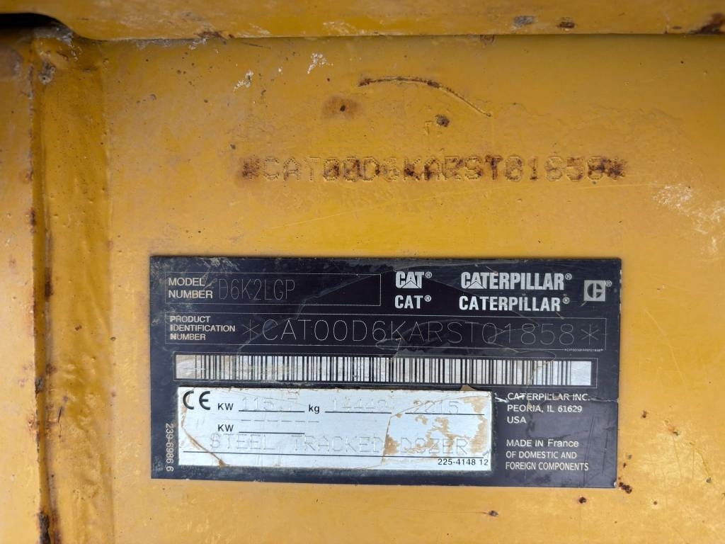 Buldozér CAT D 6 K 2 LGP: obrázok 9