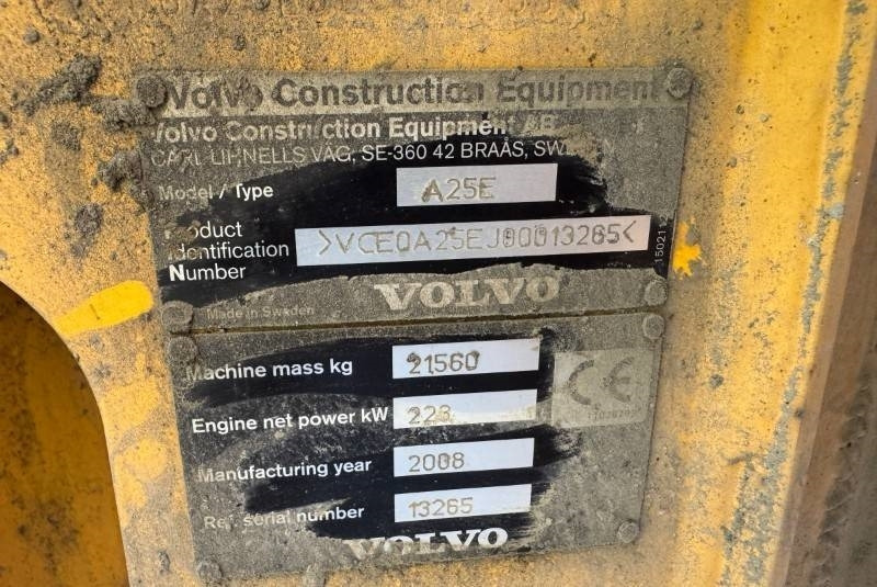Volvo A 25 E (On Transport) - Ťahačový kĺbový damper: obrázok 2 Volvo A 25 E (On Transport) - Ťahačový kĺbový damper: obrázok 2