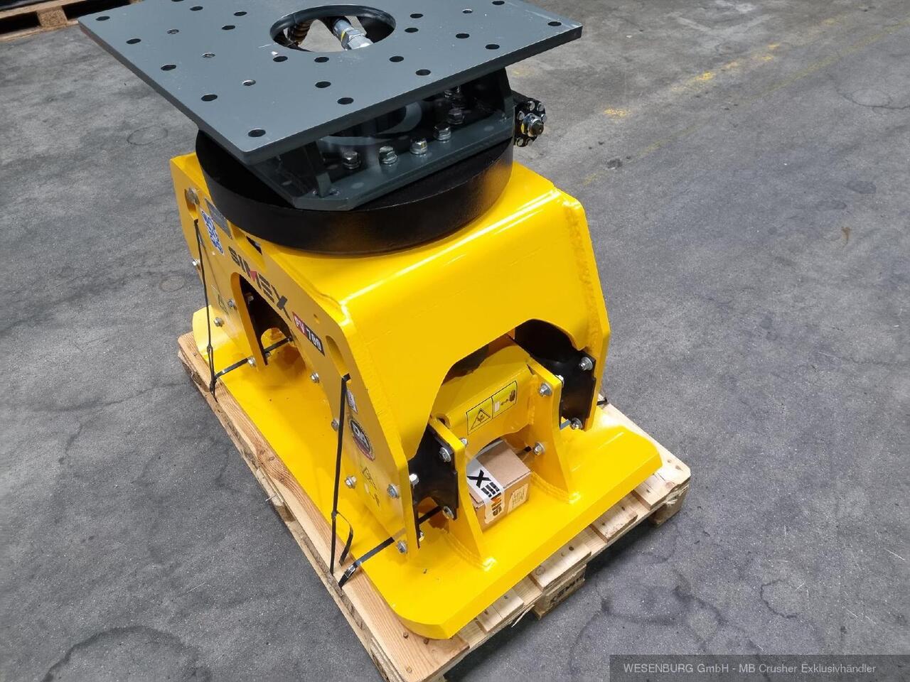 Simex Anbauverdichter PV700 inkl. Drehwerk Anbauklasse 12 - 25 t - Príslušenstvo, Vibračná doska pre Rýpadlo: obrázok 2 Simex Anbauverdichter PV700 inkl. Drehwerk Anbauklasse 12 - 25 t - Príslušenstvo, Vibračná doska pre Rýpadlo: obrázok 2