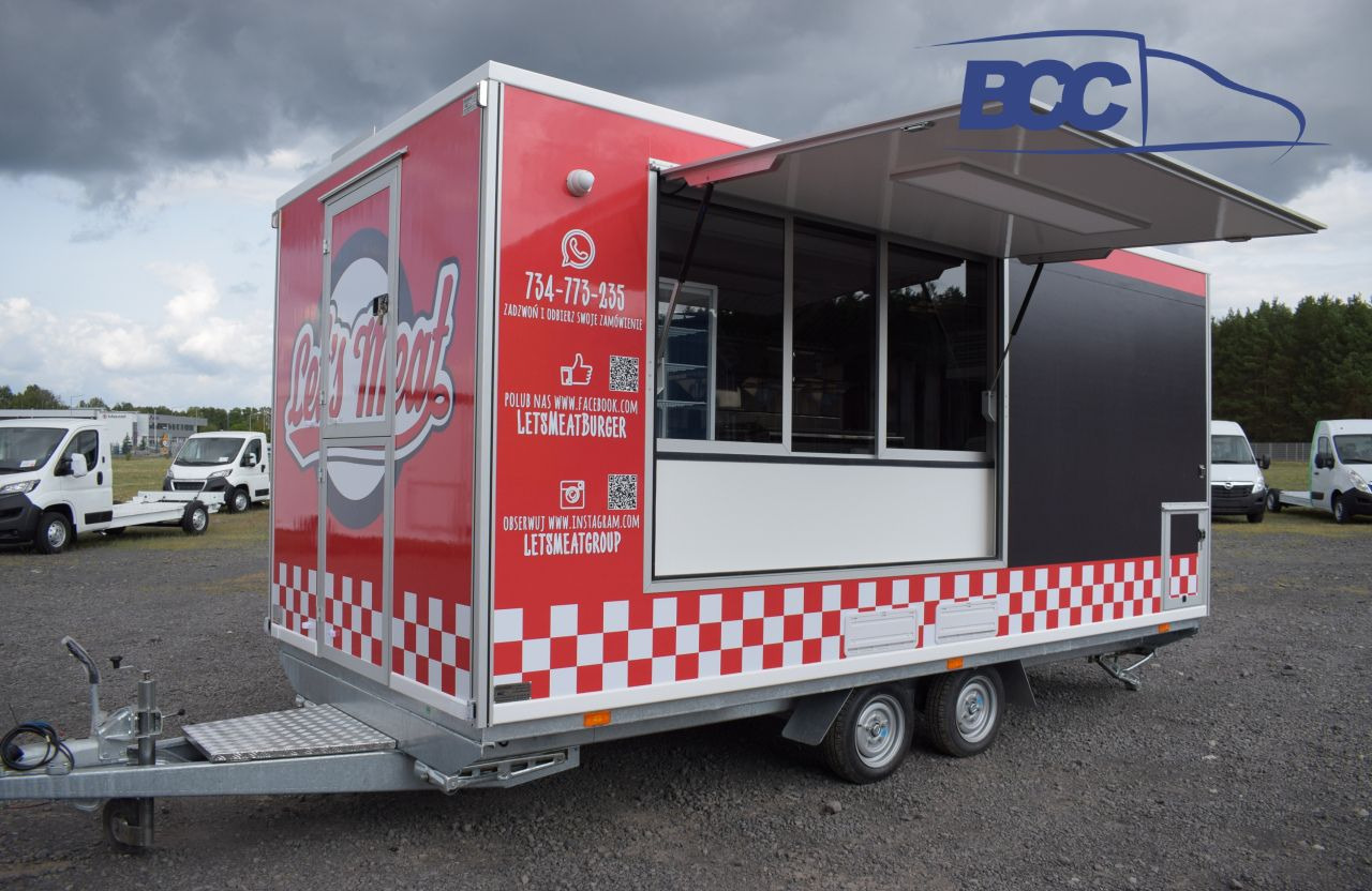 BCC POLSKA - PRZYCZEPA GASTRONOMICZNA - FOOD TRUCK - CATERING TRAILER - HANDLOWA, PIZZA, BURGER, KEBAB, KURCZAK Z ROŻNA, LODY, KAWA, PĄCZKI - Predajná príves: obrázok 3 BCC POLSKA - PRZYCZEPA GASTRONOMICZNA - FOOD TRUCK - CATERING TRAILER - HANDLOWA, PIZZA, BURGER, KEBAB, KURCZAK Z ROŻNA, LODY, KAWA, PĄCZKI - Predajná príves: obrázok 3