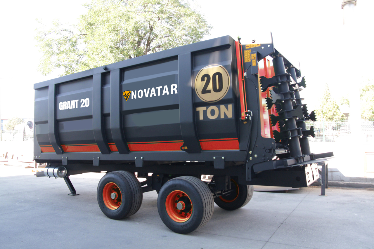 Novatar Manure Spreader Trailer 20 M3 - Rozmetadlo hnoja: obrázok 1 Novatar Manure Spreader Trailer 20 M3 - Rozmetadlo hnoja: obrázok 1