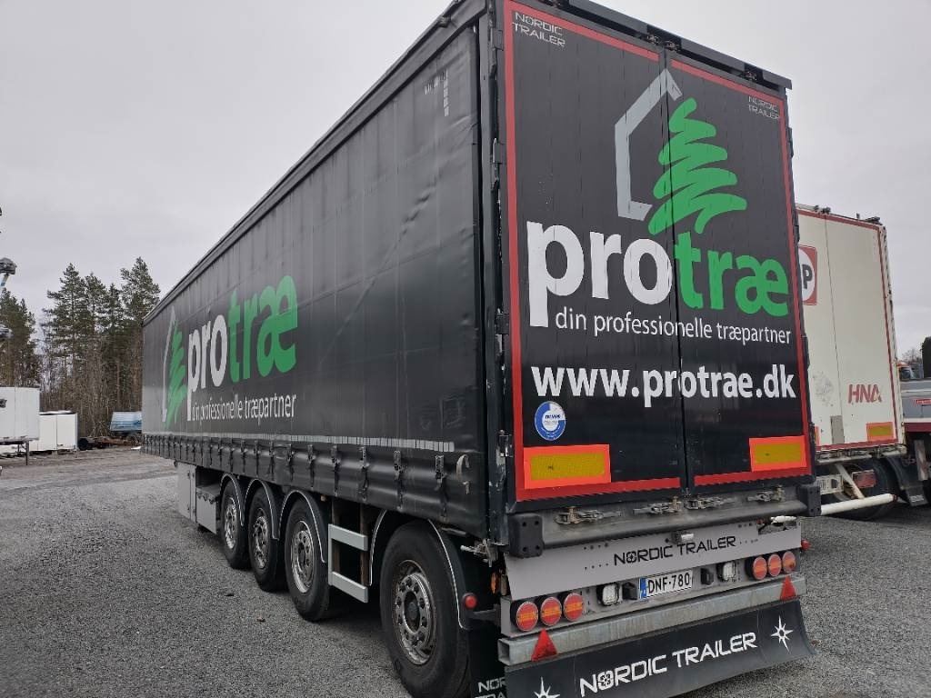 Nordic Trailer 4 aks. 30tn kapellivaunu - Plachtový náves: obrázok 2 Nordic Trailer 4 aks. 30tn kapellivaunu - Plachtový náves: obrázok 2
