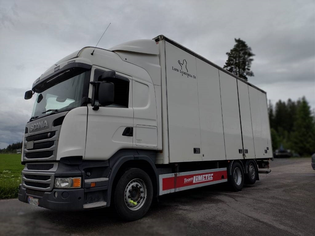 Scania R480 6x2 limetec kokosivuauk kori,liukukatto - Skříňový nákladní auto: obrázok 1 Scania R480 6x2 limetec kokosivuauk kori,liukukatto - Skříňový nákladní auto: obrázok 1