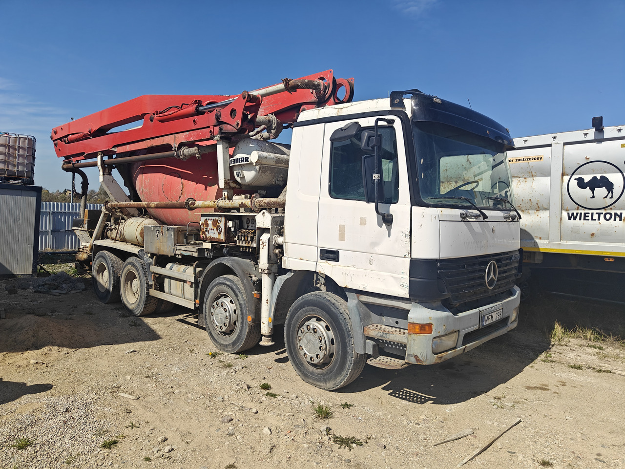 Mercedes Benz Actros - Stavebná miešačka: obrázok 1 Mercedes Benz Actros - Stavebná miešačka: obrázok 1