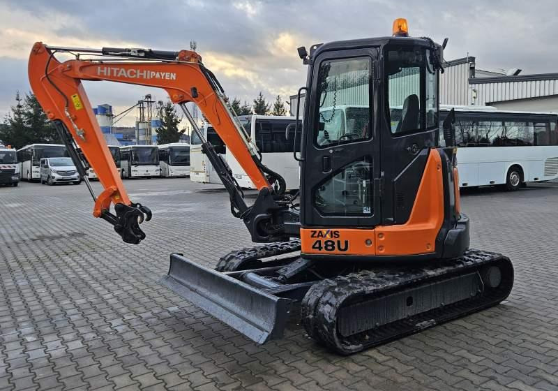 Hitachi ZX48U-5A CLR / 3 ŁYŻKI / SPROWADZONA / 2 300 MTH - Pásové rýpadlo: obrázok 1 Hitachi ZX48U-5A CLR / 3 ŁYŻKI / SPROWADZONA / 2 300 MTH - Pásové rýpadlo: obrázok 1
