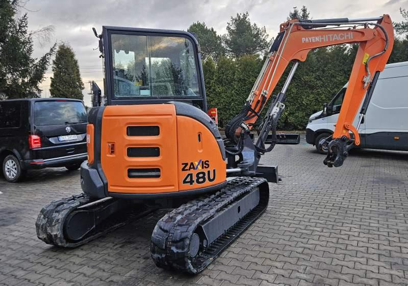 Pásové rýpadlo Hitachi ZX48U-5A CLR / 3 ŁYŻKI / SPROWADZONA / 2 300 MTH: obrázok 10