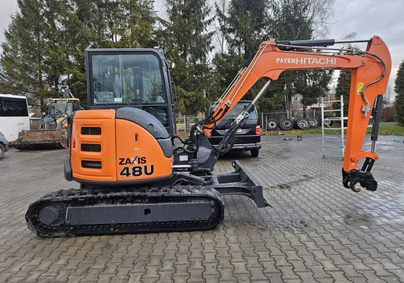 Pásové rýpadlo Hitachi ZX48U-5A CLR / 3 ŁYŻKI / SPROWADZONA / 2 300 MTH: obrázok 20