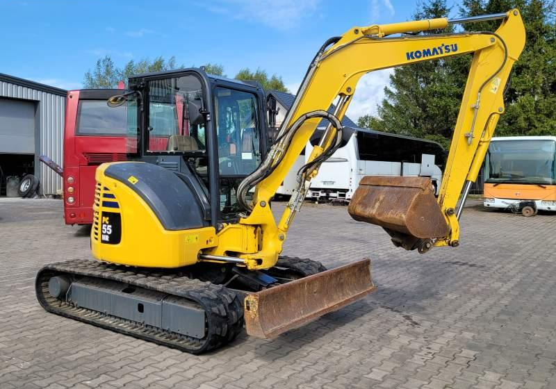 Komatsu PC55MR-3 / SPROWADZONA / 4 380 MTH - Pásové rýpadlo: obrázok 2 Komatsu PC55MR-3 / SPROWADZONA / 4 380 MTH - Pásové rýpadlo: obrázok 2