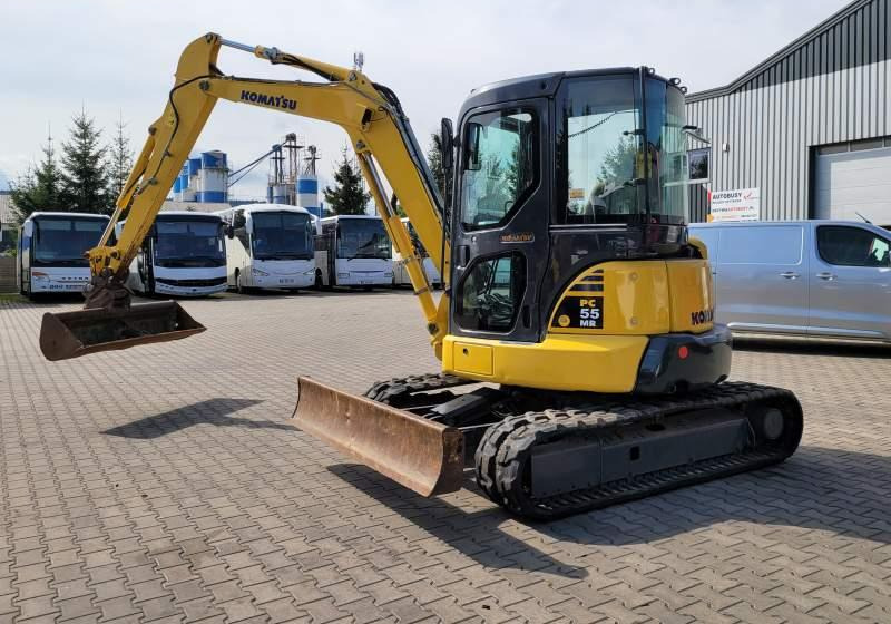 Komatsu PC55MR-3 / SPROWADZONA / 4 380 MTH - Pásové rýpadlo: obrázok 4 Komatsu PC55MR-3 / SPROWADZONA / 4 380 MTH - Pásové rýpadlo: obrázok 4
