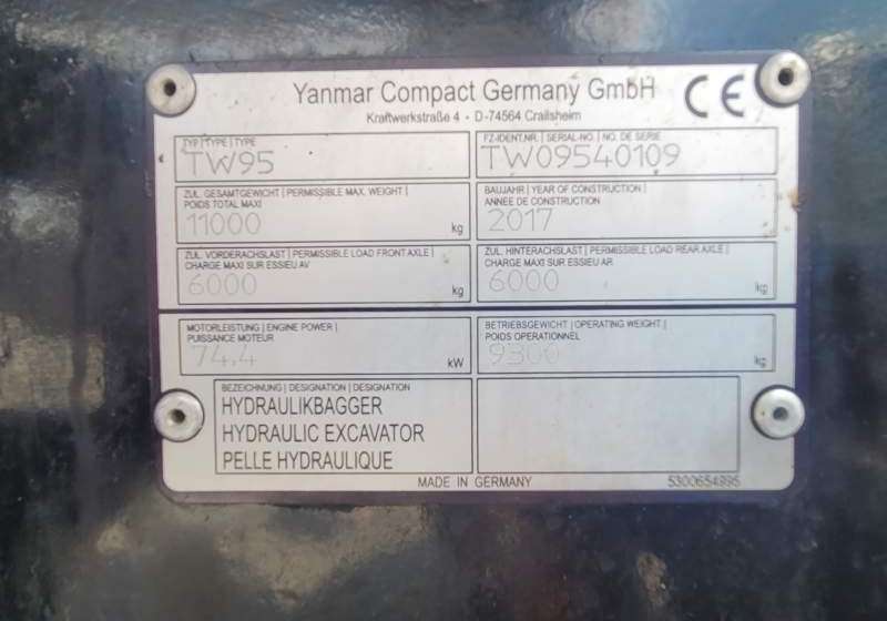 Schaeff TW95 / SPROWADZONA Z FRANCJI/ 6 500 MTH - Kolesové rýpadlo: obrázok 2 Schaeff TW95 / SPROWADZONA Z FRANCJI/ 6 500 MTH - Kolesové rýpadlo: obrázok 2