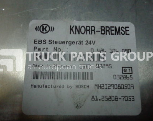 MAN electronic brake system EBS, ECU, 81258087053, KNORR-BREMSE 0486 control unit - Riadiaca jednotka pre Nákladné auto: obrázok 1 MAN electronic brake system EBS, ECU, 81258087053, KNORR-BREMSE 0486 control unit - Riadiaca jednotka pre Nákladné auto: obrázok 1