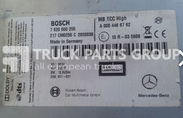 MERCEDES-BENZ Actros MP4 EURO6 car multimedia, ECTS. Radio TCC MID navigation autoradio - Navigačný systém pre Nákladné auto: obrázok 2 MERCEDES-BENZ Actros MP4 EURO6 car multimedia, ECTS. Radio TCC MID navigation autoradio - Navigačný systém pre Nákladné auto: obrázok 2