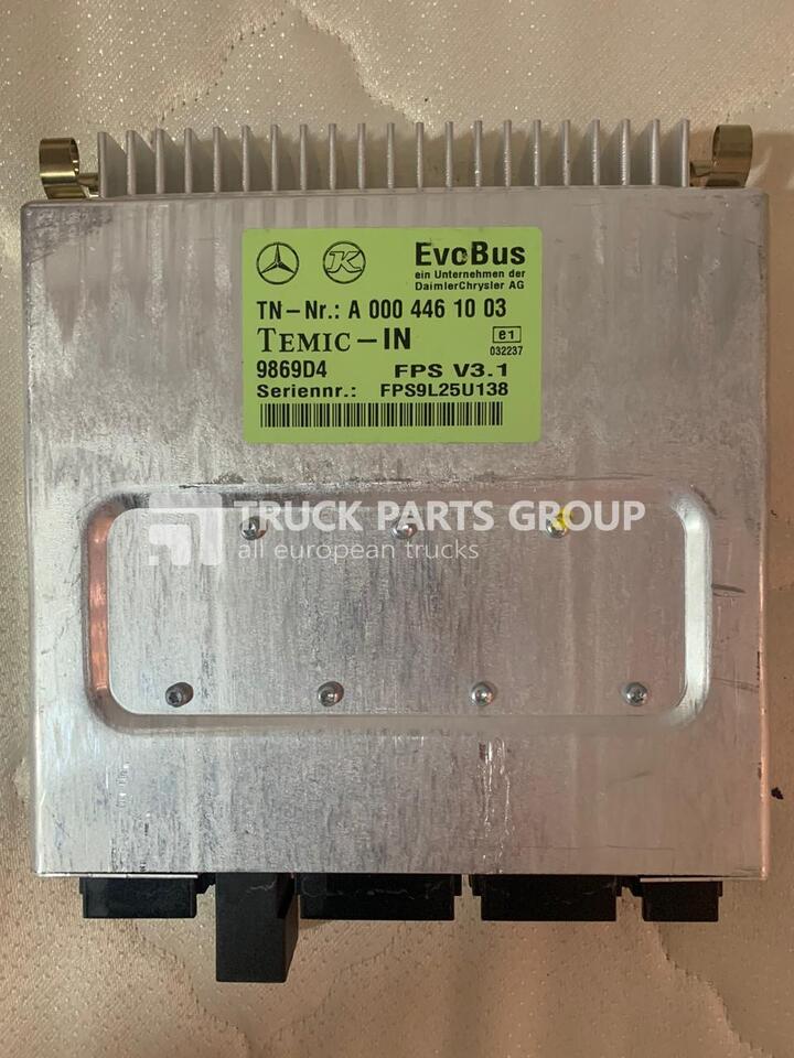 MERCEDES BENZ Citaro 1, Citaro 2, Conecto, Integro, Intouro, O350, Tourismo, Travego, EVOBUS, BUS FPS V3.1 version, control unit ECU, TEMIC - IN, 0004461003, 0004460303 V2.1, 0004460503 V3.0, 00044601 - Riadiaca jednotka pre Autobus: obrázok 2 MERCEDES BENZ Citaro 1, Citaro 2, Conecto, Integro, Intouro, O350, Tourismo, Travego, EVOBUS, BUS FPS V3.1 version, control unit ECU, TEMIC - IN, 0004461003, 0004460303 V2.1, 0004460503 V3.0, 00044601 - Riadiaca jednotka pre Autobus: obrázok 2