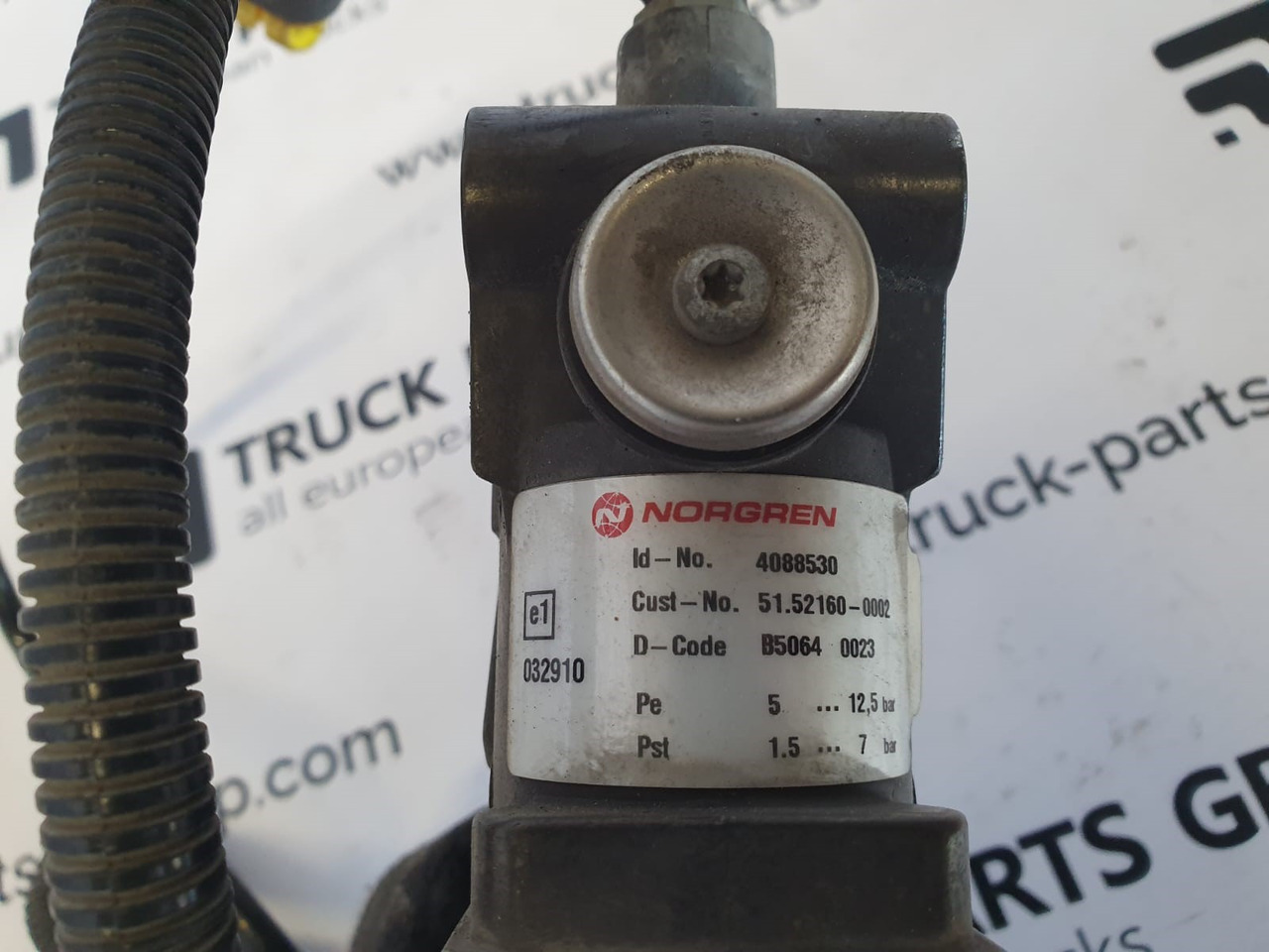 MAN MAN TGX / TGS EURO6 pressure pneumatic valve by NORGREN 4088530, 0105755, 51259020125, 51521600002, 81156106011, 81156106010, 51156100001, 81156106009, 81156106008 - Náhradný diel pre Nákladné auto: obrázok 1 MAN MAN TGX / TGS EURO6 pressure pneumatic valve by NORGREN 4088530, 0105755, 51259020125, 51521600002, 81156106011, 81156106010, 51156100001, 81156106009, 81156106008 - Náhradný diel pre Nákladné auto: obrázok 1