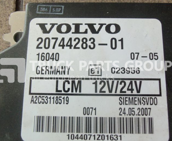 VOLVO FH12, FM12 EURO 3 emission, lightning control unit LCM, SLCM, 20 control unit - Riadiaca jednotka pre Nákladné auto: obrázok 2 VOLVO FH12, FM12 EURO 3 emission, lightning control unit LCM, SLCM, 20 control unit - Riadiaca jednotka pre Nákladné auto: obrázok 2
