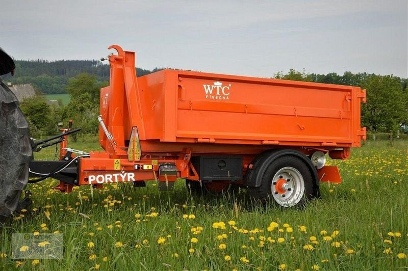 Vemac Hakenliftanhänger Abroller 4300kg WTC Traktor LKW Container NEU - Poľnohospodársky sklápěcí príves: obrázok 1 Vemac Hakenliftanhänger Abroller 4300kg WTC Traktor LKW Container NEU - Poľnohospodársky sklápěcí príves: obrázok 1