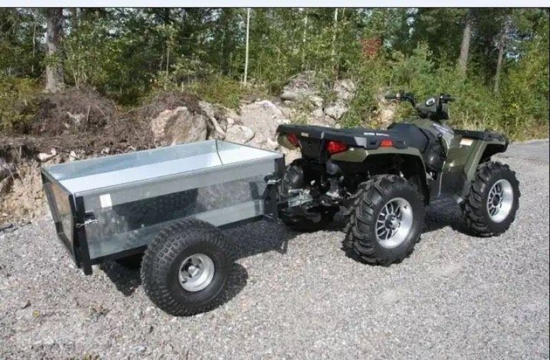 Vemac Heckkipper ATV TR500 Gitter 500kg Kipper Quad Traktor PKW - Príves sklápěcí: obrázok 2 Vemac Heckkipper ATV TR500 Gitter 500kg Kipper Quad Traktor PKW - Príves sklápěcí: obrázok 2