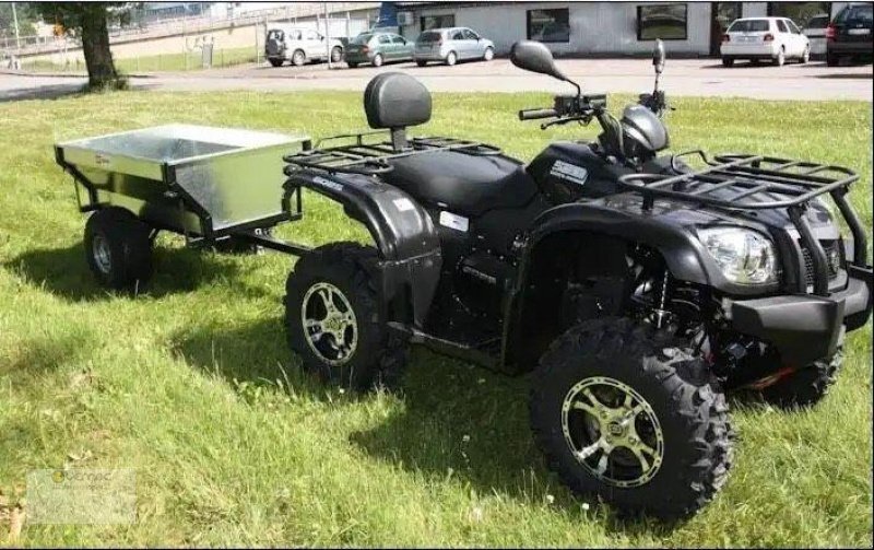 Vemac Heckkipper ATV TR500 Gitter 500kg Kipper Quad Traktor PKW - Príves sklápěcí: obrázok 3 Vemac Heckkipper ATV TR500 Gitter 500kg Kipper Quad Traktor PKW - Príves sklápěcí: obrázok 3
