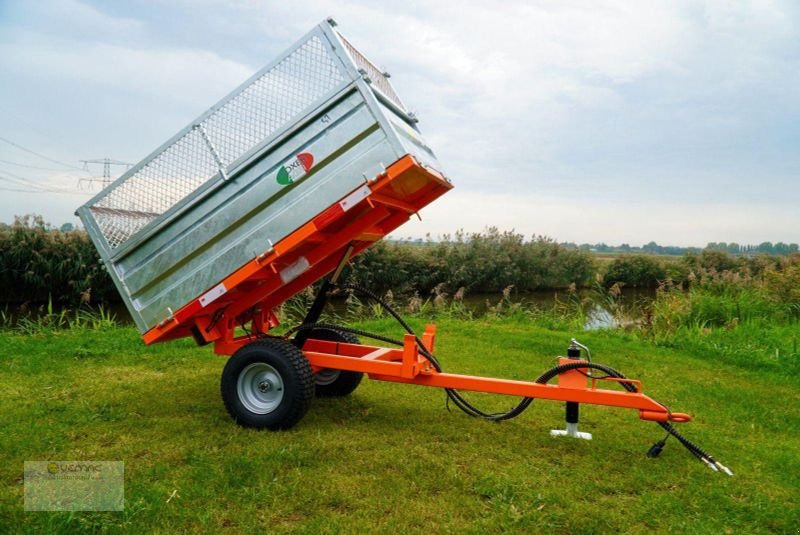 Vemac Kippanhänger HK1000G 1,0t 1000kg Gitter Kipper Anhänger Traktor - Poľnohospodársky sklápěcí príves: obrázok 1 Vemac Kippanhänger HK1000G 1,0t 1000kg Gitter Kipper Anhänger Traktor - Poľnohospodársky sklápěcí príves: obrázok 1
