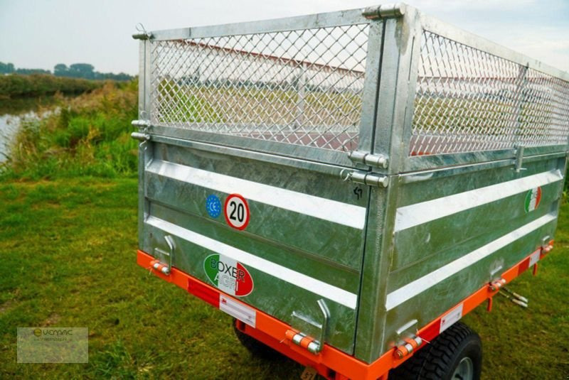 Vemac Kippanhänger HK1000G 1,0t 1000kg Gitter Kipper Anhänger Traktor - Poľnohospodársky sklápěcí príves: obrázok 5 Vemac Kippanhänger HK1000G 1,0t 1000kg Gitter Kipper Anhänger Traktor - Poľnohospodársky sklápěcí príves: obrázok 5
