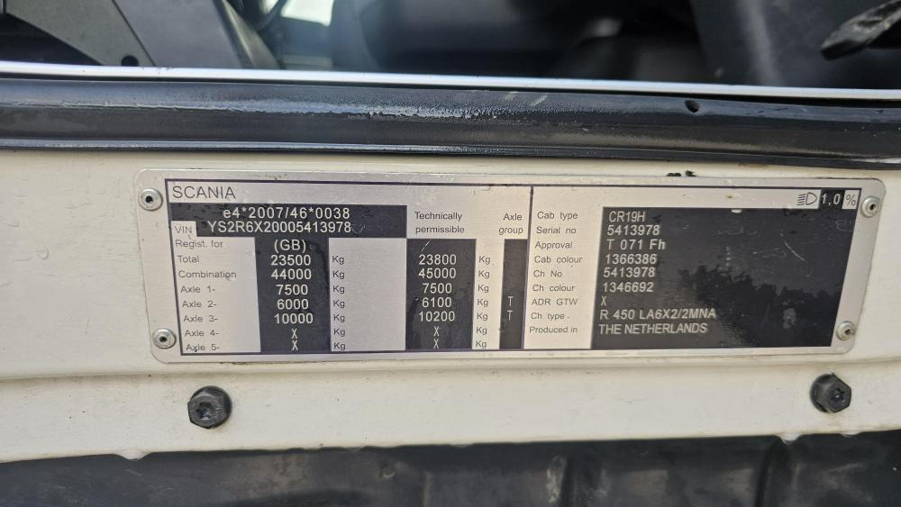 Scania R450 hiline - Ťahač: obrázok 2 Scania R450 hiline - Ťahač: obrázok 2