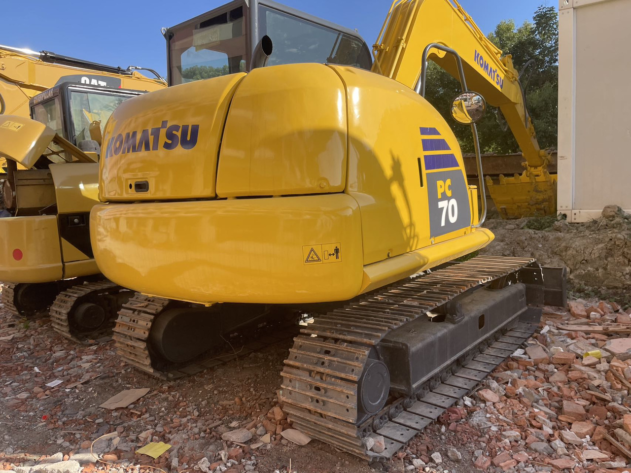 KOMATSU PC70-8 - Mini rýpadlo: obrázok 1 KOMATSU PC70-8 - Mini rýpadlo: obrázok 1
