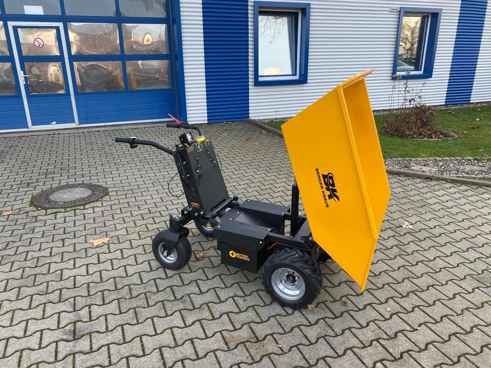 Elektroschubkarre / E-Dumper BK500HE Hydraulisch Kippbar 1000W *INKL.19% MWST*BERGER KRAUS*SOFORT!* - Mini damper: obrázok 2 Elektroschubkarre / E-Dumper BK500HE Hydraulisch Kippbar 1000W *INKL.19% MWST*BERGER KRAUS*SOFORT!* - Mini damper: obrázok 2