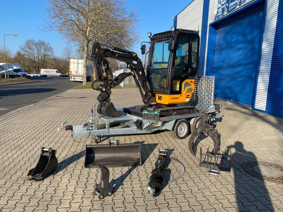 Minibagger BK2000NKSR + Tieflader + Zubehör *INKL.19% MWST*BERGER KRAUS*KUBOTA* KLIMA*SCHWENKARM*VERSTELLFAHRWERK* - Mini rýpadlo: obrázok 2 Minibagger BK2000NKSR + Tieflader + Zubehör *INKL.19% MWST*BERGER KRAUS*KUBOTA* KLIMA*SCHWENKARM*VERSTELLFAHRWERK* - Mini rýpadlo: obrázok 2