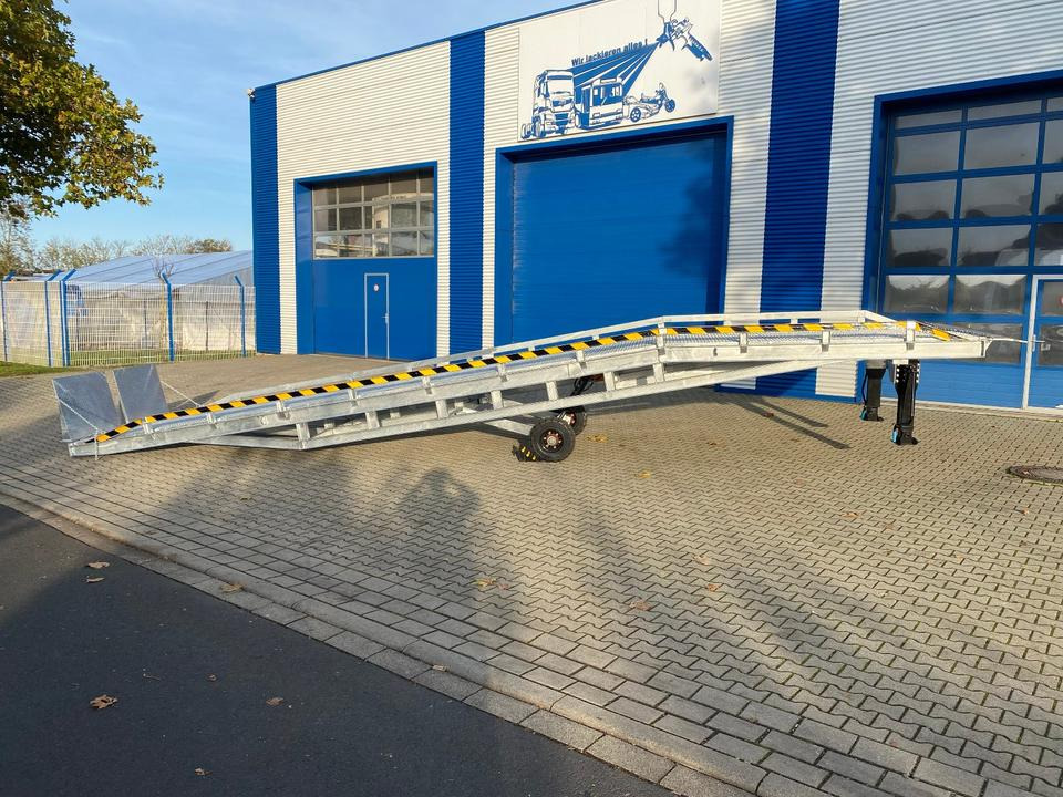 Verladerampe 8t Verzinkt Containerrampe LKW Rampe NEU inkl. Gratis Lieferung *INKL.19% MWST*SOFORT!* - Nakladacia rampa: obrázok 3 Verladerampe 8t Verzinkt Containerrampe LKW Rampe NEU inkl. Gratis Lieferung *INKL.19% MWST*SOFORT!* - Nakladacia rampa: obrázok 3