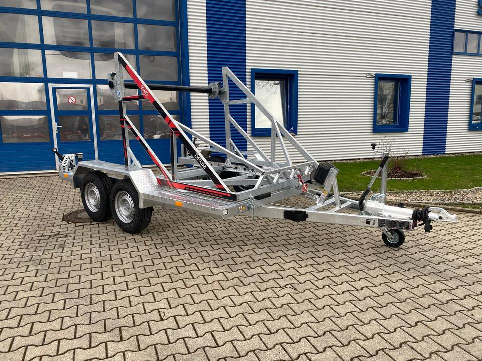 Vermietung / Kabelanhänger 3500KG / Nutzlast 2766KG / Kabeltrommel-Anhänger / Glasfaser/ 1 Woche - Káblový príves: obrázok 3 Vermietung / Kabelanhänger 3500KG / Nutzlast 2766KG / Kabeltrommel-Anhänger / Glasfaser/ 1 Woche - Káblový príves: obrázok 3