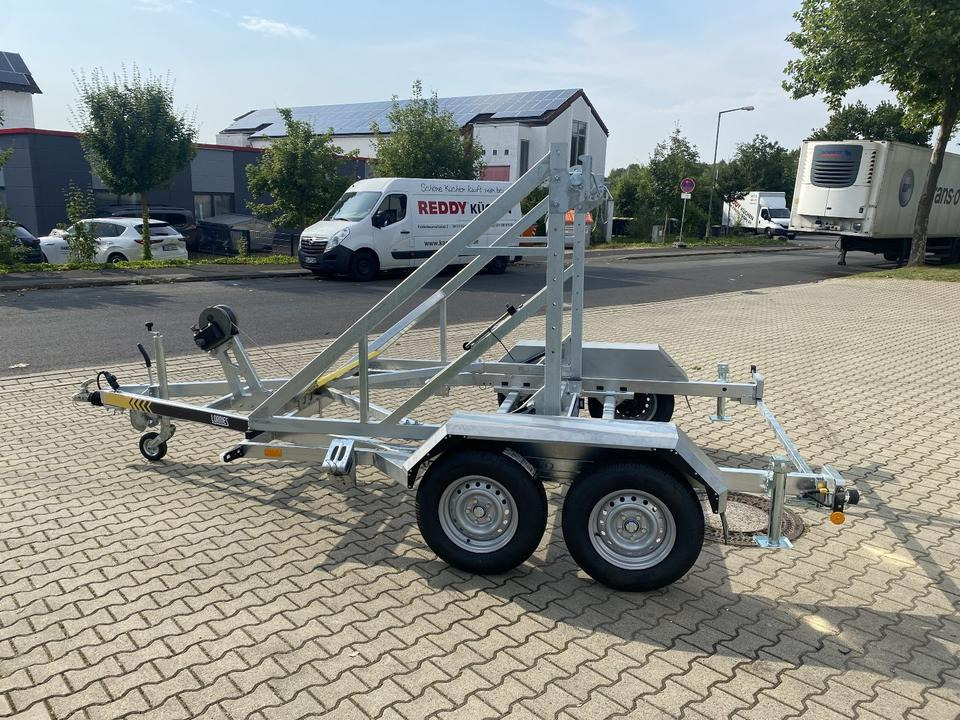 Vermietung / Kabelanhänger 3500KG / Nutzlast 2825KG / Kabeltrommel-Anhänger / Glasfaser/ 1 Monat - Káblový príves: obrázok 4 Vermietung / Kabelanhänger 3500KG / Nutzlast 2825KG / Kabeltrommel-Anhänger / Glasfaser/ 1 Monat - Káblový príves: obrázok 4