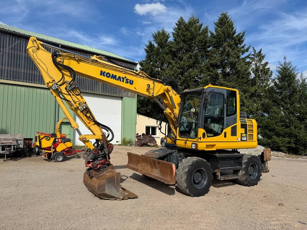 Komatsu PW 148-8 - Kolesové rýpadlo: obrázok 1 Komatsu PW 148-8 - Kolesové rýpadlo: obrázok 1