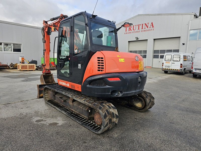 KUBOTA KX080-4a - Mini rýpadlo: obrázok 2 KUBOTA KX080-4a - Mini rýpadlo: obrázok 2