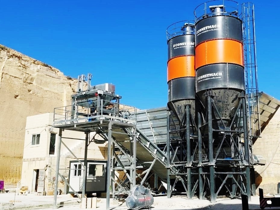 Constmach 100 m³/h Dry Type Concrete Batching Plant - Betonáreň: obrázok 1 Constmach 100 m³/h Dry Type Concrete Batching Plant - Betonáreň: obrázok 1