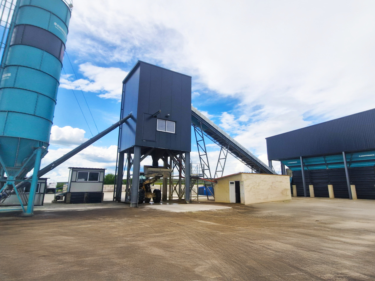 Constmach 100 m³/h Stationary Concrete Batching Plant - Betonáreň: obrázok 1 Constmach 100 m³/h Stationary Concrete Batching Plant - Betonáreň: obrázok 1