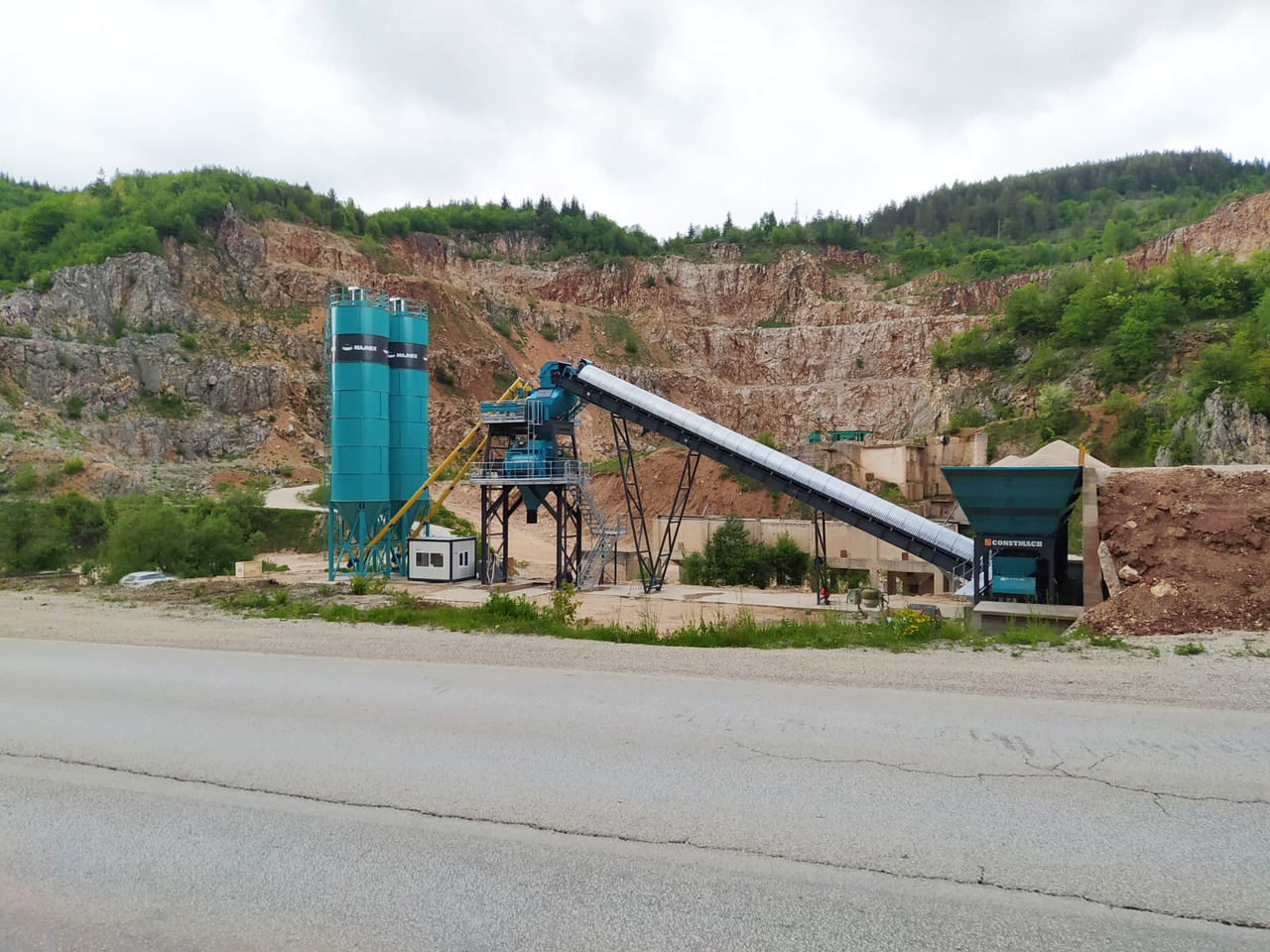Constmach 100 m³/h Stationary Concrete Batching Plant - Betonáreň: obrázok 3 Constmach 100 m³/h Stationary Concrete Batching Plant - Betonáreň: obrázok 3