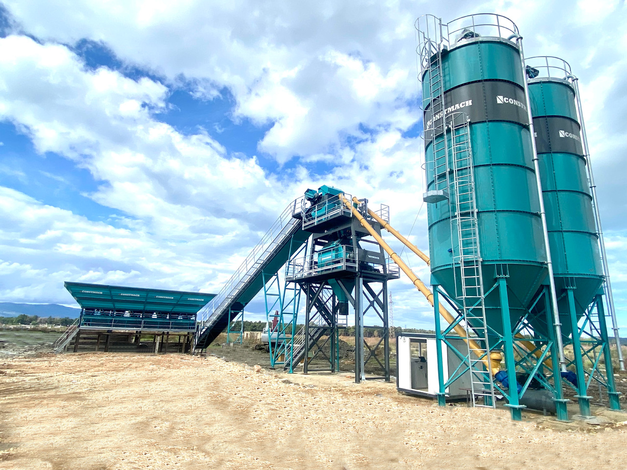 Constmach 100 m³/h Stationary Concrete Batching Plant - Betonáreň: obrázok 4 Constmach 100 m³/h Stationary Concrete Batching Plant - Betonáreň: obrázok 4