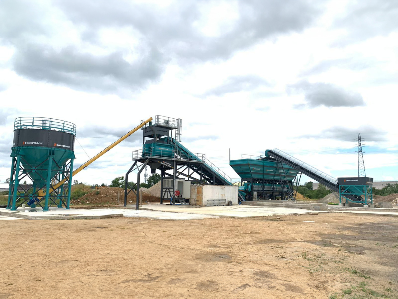 Constmach 120 m³/h Mobile Concrete Batching Plant - Betonáreň: obrázok 1 Constmach 120 m³/h Mobile Concrete Batching Plant - Betonáreň: obrázok 1