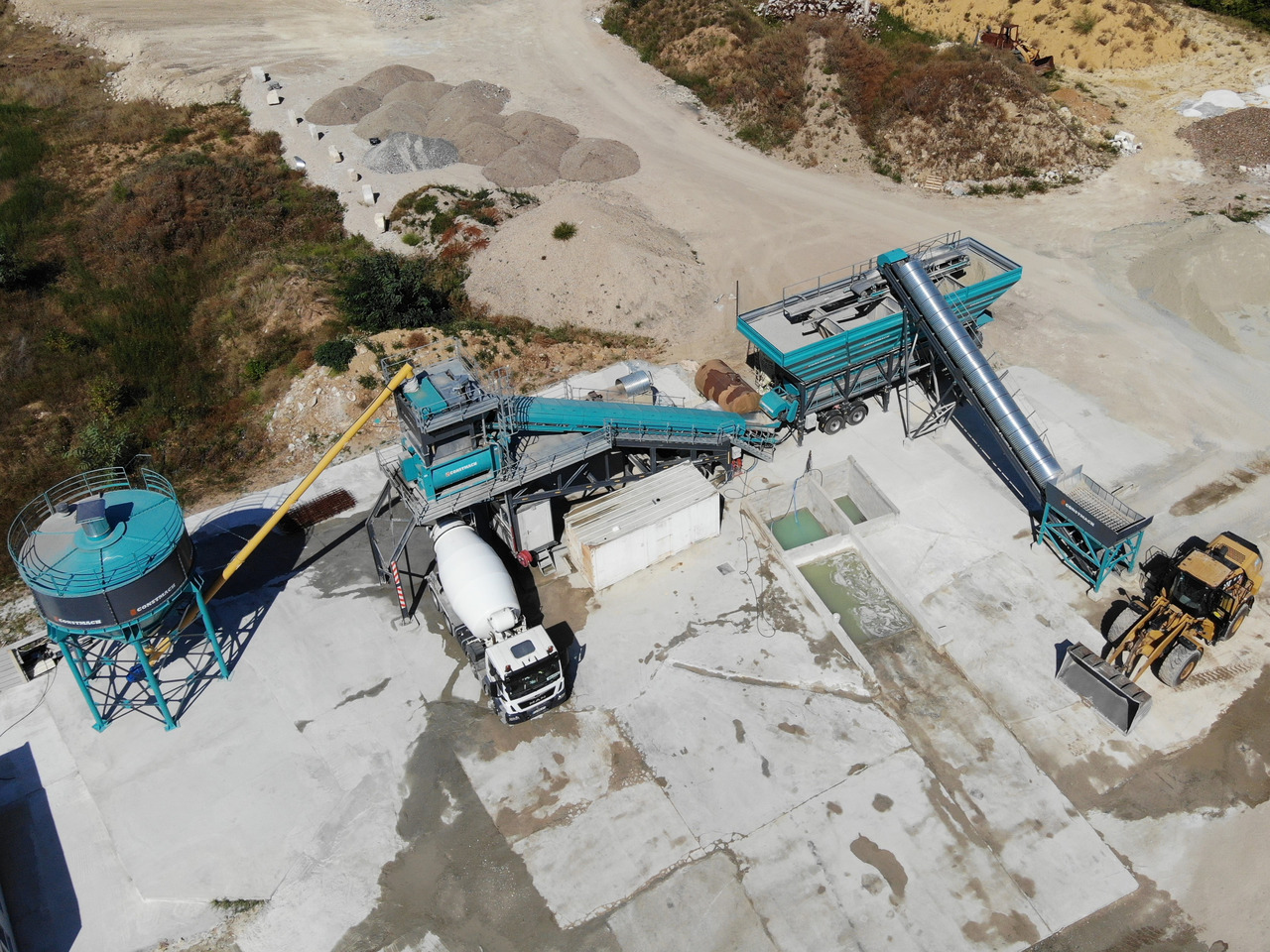 Constmach 120 m³/h Mobile Concrete Batching Plant - Betonáreň: obrázok 3 Constmach 120 m³/h Mobile Concrete Batching Plant - Betonáreň: obrázok 3